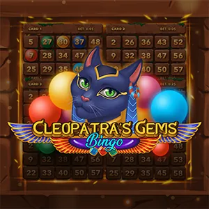 Cleopatra's Gems Bingo Slot by Mascot Gaming