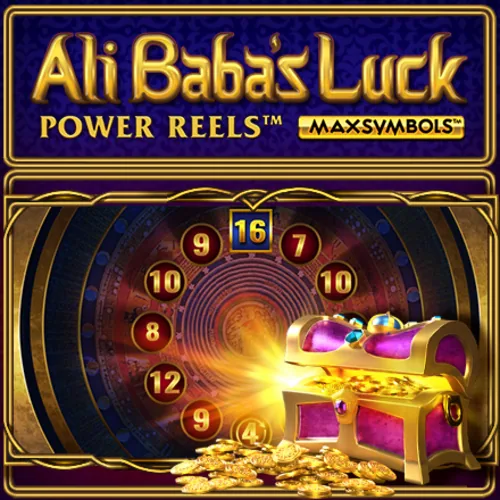 Ali Baba's Luck Power Reels Slot by Evolution Red Tiger