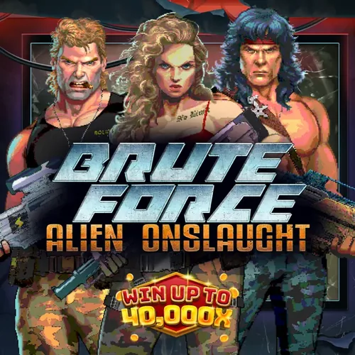 Brute Force: Alien Onslaught Slot by Evolution NolimitCity