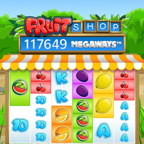 Fruit Shop Megaways Slot by Evolution NetEnt