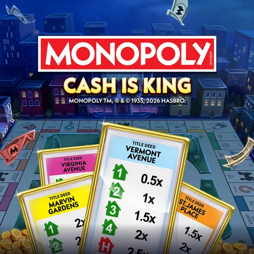 Monopoly Cash Is King Slot by Evolution Red Tiger