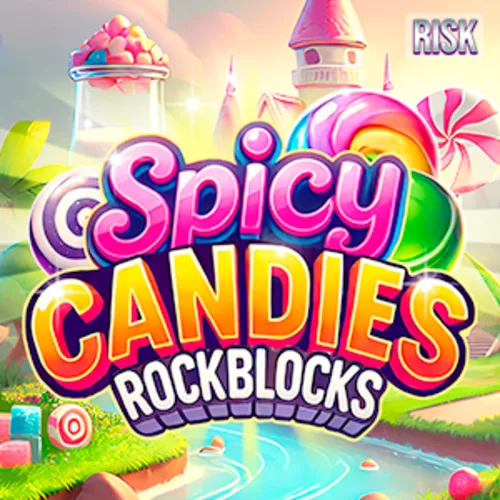 Spicy Candies Rockblocks Slot by Mascot Gaming