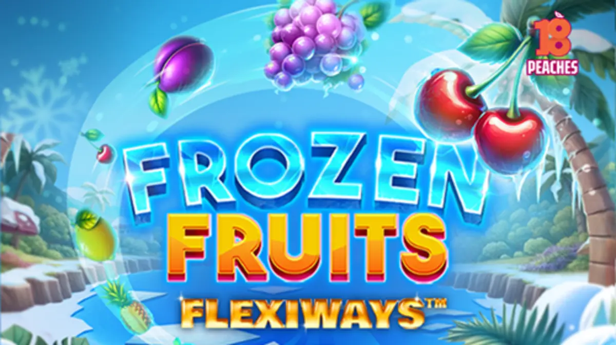Frozen Fruits FlexiWays by 18Peaches: 200,704 Ways To Win on a Grid That Reshapes Itself Every Spin